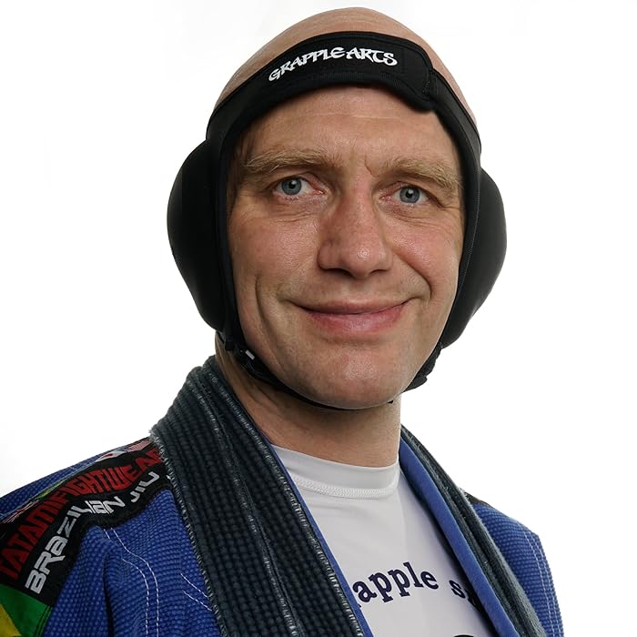 Buy Grapplearts Minimum Profile Ear Guard for BJJ and Wrestling. This Headgear Protects against