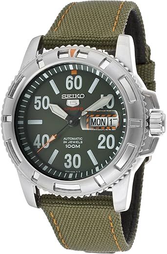 Seiko 5 Sports - Reloj automático para Hombre, dial Verde ...