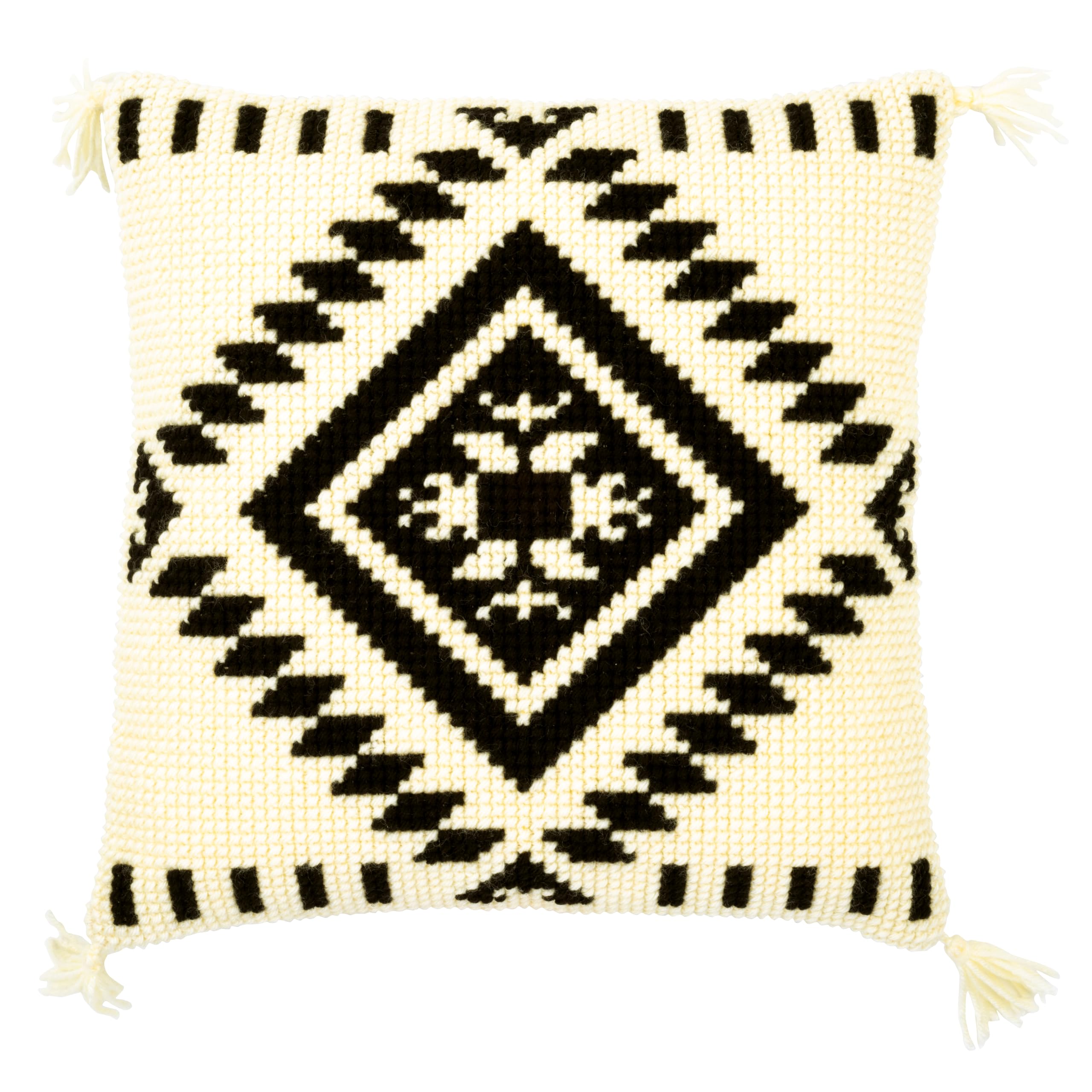 Vervaco PN-0179014 Ethnisch III Cross Cushion Preprinted, Cotton, Multi-Colour, 40 x 40 cm — image 1
