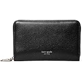 kate spade new york Halo Glazed Leather Medium Zip Around Wallet