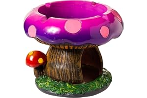 Magical Mushroom 6" Wide Stashbox and Ashtray