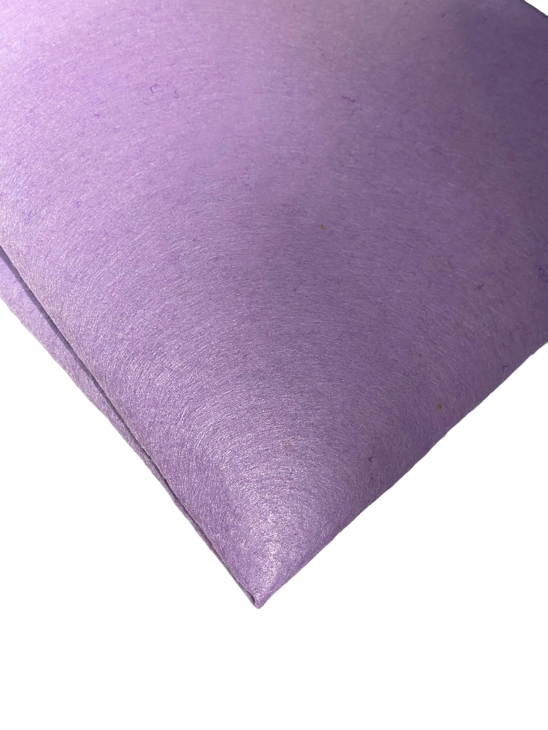 Craft Felt by The Metre Material for Sewing Embroidery Decorations 90CM Wide (2 Meter, Lilac)