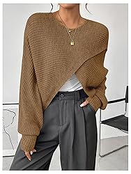 Verdusa Women's Lightweight Asymmetrical Wrap