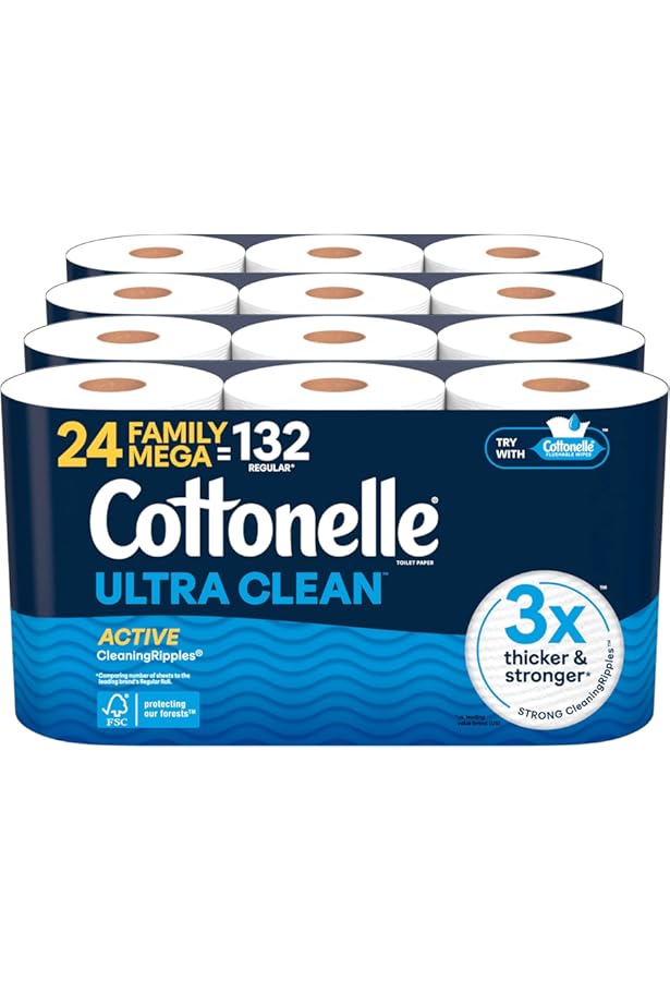 Cottonelle Ultra Comfortcare 2-Ply Standard Toilet Paper