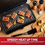 George Foreman Large Fit Grill 2400W Black Non Stick Easy Clean Drip Tray view 5