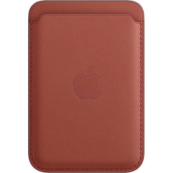 Amazon.com: Apple Leather Wallet with MagSafe (for iPhone) - Now
