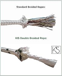 KIS Premium Quality Double Braided Nylon Polyester