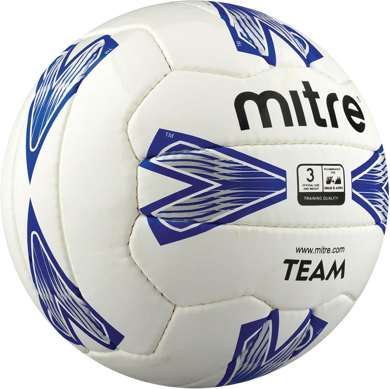 Mitre Team Training Football White/Blue Size 3 Amazon.co.uk Sports & Outdoors