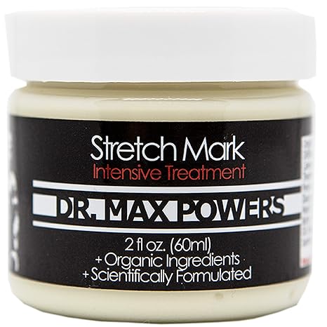 Amazon Com Dr Max Stretch Mark Cream Clinical Strength Intensive For Fading Stretch Marks Beauty