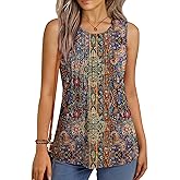 NORACORA Womens Camisole Tank Top Loose Fit Flowy Sleeveless Casual Summer 2026