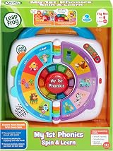 LeapFrog My 1st Phonics Spin & Learn Educational Toy 44 Phonemes 4 Modes view 4