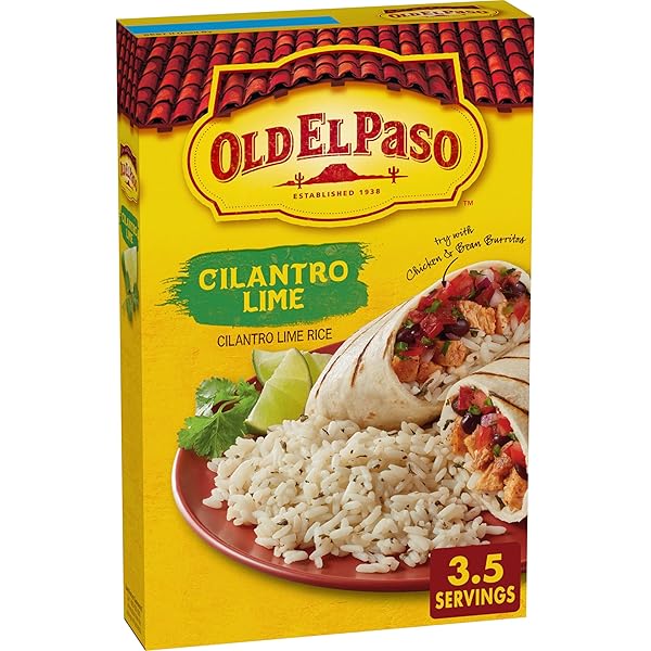 OLD EL PASO CILANTRO LIME SEASONED RICE, SIDE DISH, 6.2 OZ