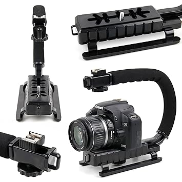 DURAGADGET Estabilizador de Imagen de Mano para Cámara Canon EOS ...