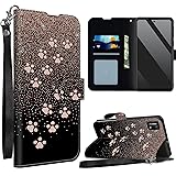 SROJDHFJB Pink Dog Paw Glitter for Cloud Mobile