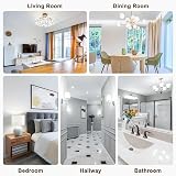 DiCUNO G9 LED Bulbs 6000K Cool White 3W 410LM 6 Pack Not Dimmable view 9