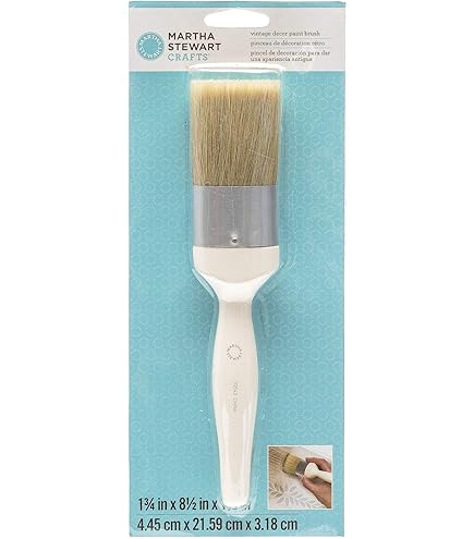 Amazon.com: Martha Stewart Crafts 32247 Detailing Brush Set, White