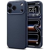 Spigen for iPhone 17 Pro Case, Liquid Air [TPU Covered Camera Control] [No Magnet Ring] [Military-Grade Protection] - Navy Blue