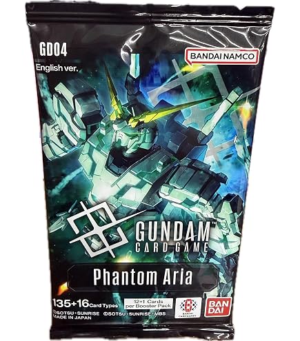 BANDAI Gundam Card Game Booster Pack - Newtype Rising (GD01) - 12