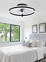 ZMISHIBO Ceiling Fans with Lights and