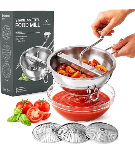 Amazon.com: Matfer Stainless Steel 12-1/4 inch Diameter Food Mill