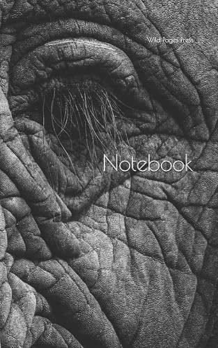 Download Notebook: Elephant eye eyelashes skin thick grey fold PDF