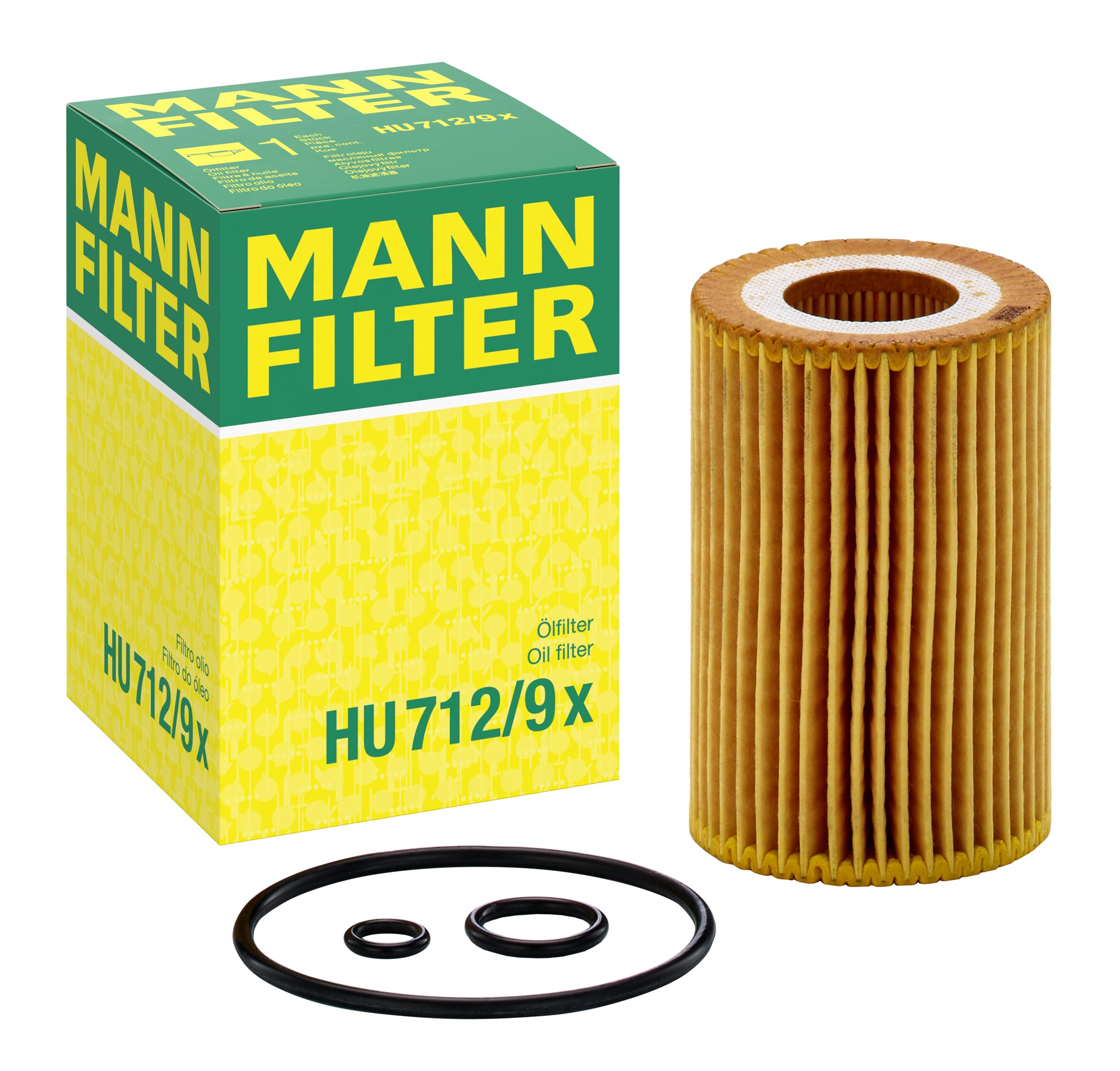 MANN-FILTER HU 712/9 x Oil Filter - for Cars + Transporters