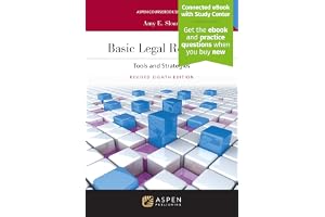 Basic Legal Research: Tools and Strategies, Revised 8th Edition [Connected eBook with Study Center] (Aspen Coursebook Series)