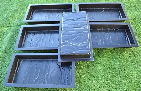 Amazon Com Betonex 12piece Design Concrete Molds For Paving