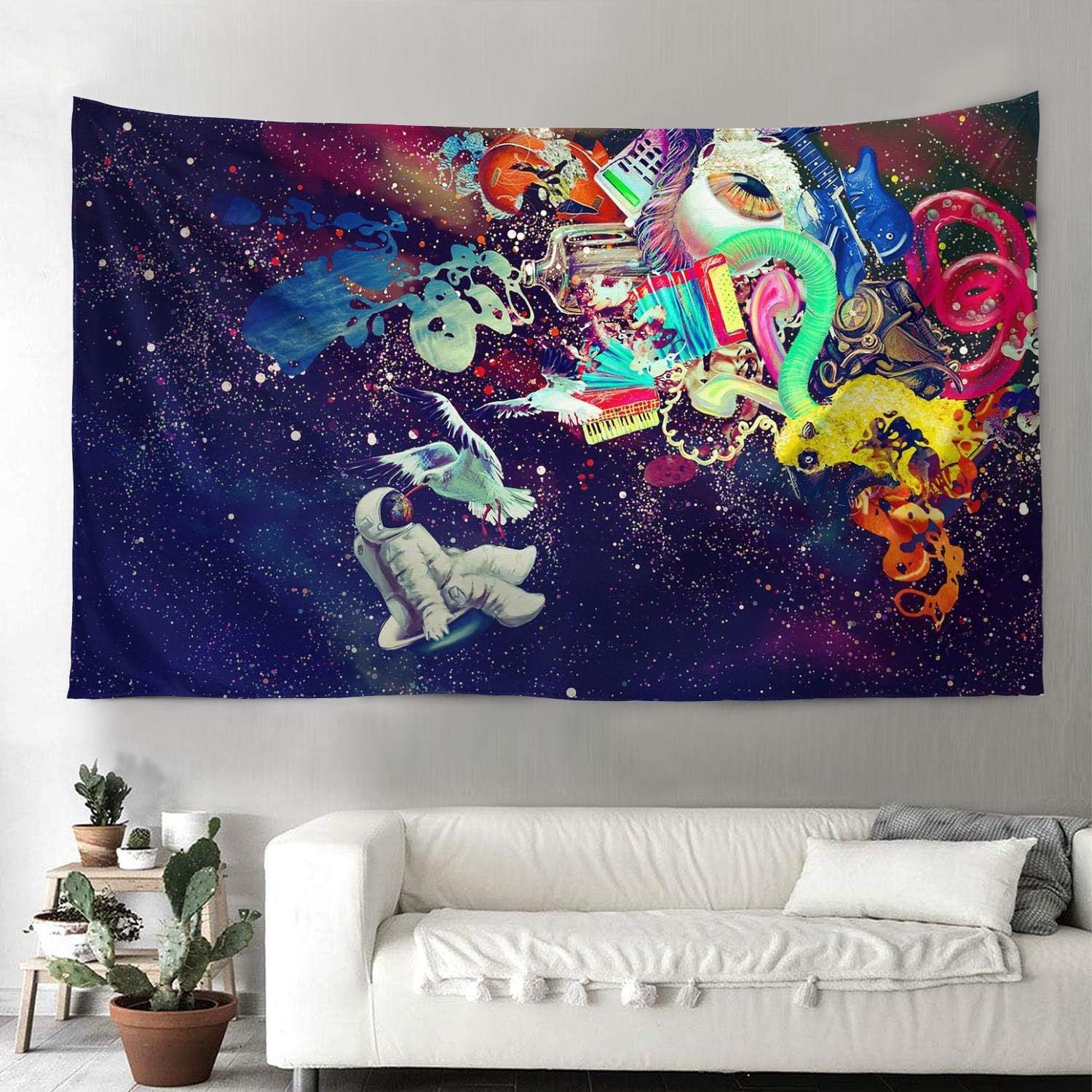 BAYSERRY Trippy Hippie Psychedelic Tapestry