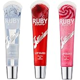 Ruby Kisses Jellicious Mouth Watering Lip Gloss (JLG01&amp;JLG03&amp;JLG06) Long Lasting Shine