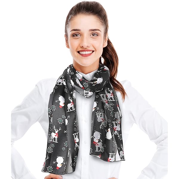 Bufanda Poliéster 90x180 Cm Bufanda Mujer Lina & Lily Con