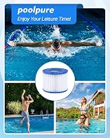 POOLPURE Filter VI for Spa Pool Filter Cartridges 90352E Pack of 12 view 7