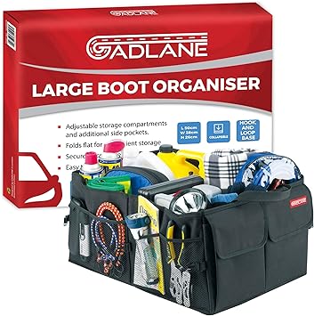 GADLANE Organizador Maletero Caja Maletero Coche Plegable ...