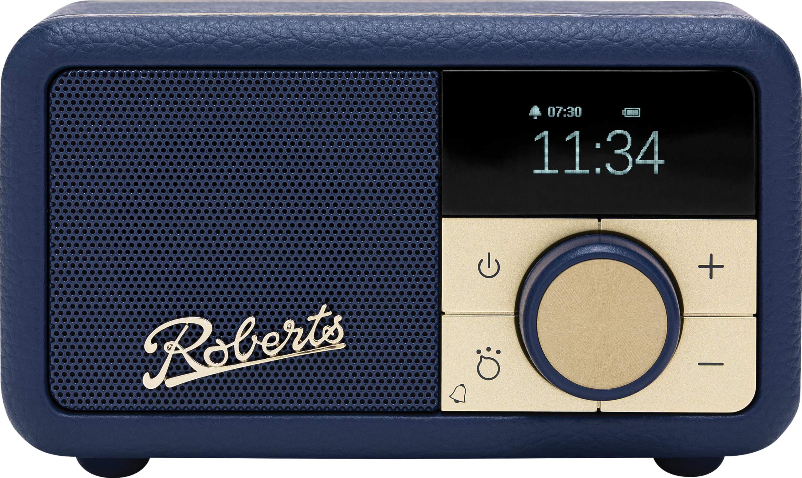 Roberts Revival PETITE2 FM/DAB/DAB+ Digital Radio with Bluetooth, Midnight Blue