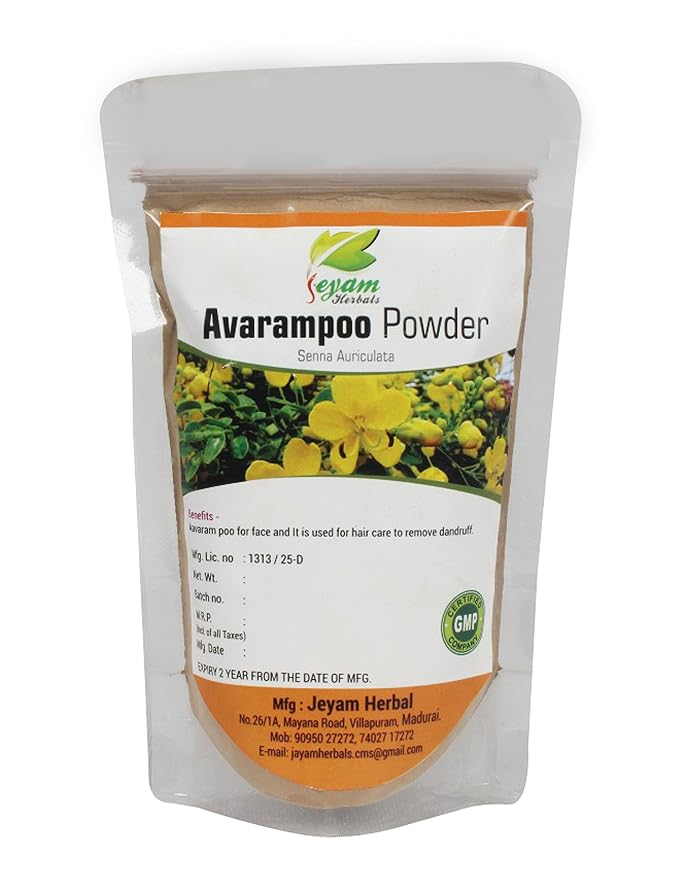 Buy Jeyam Herbals Avarampoo Powder - 200G Online at Low Prices in India ...