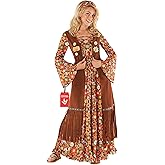 Morph 70s Outfits For Women, Hippie Costume Woman, Hippy Costume Woman, 70s Dress, Halloween Costumes For Women Adult