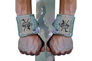 Iron Infidel Wrist Wraps for Weightlifting - 18" and 24" Heavy Duty Support for Working Out, Gym Accessories for Men - Use for Lifting, Crossfit, Fitness, Exercise, Bench Press, Powerlifting