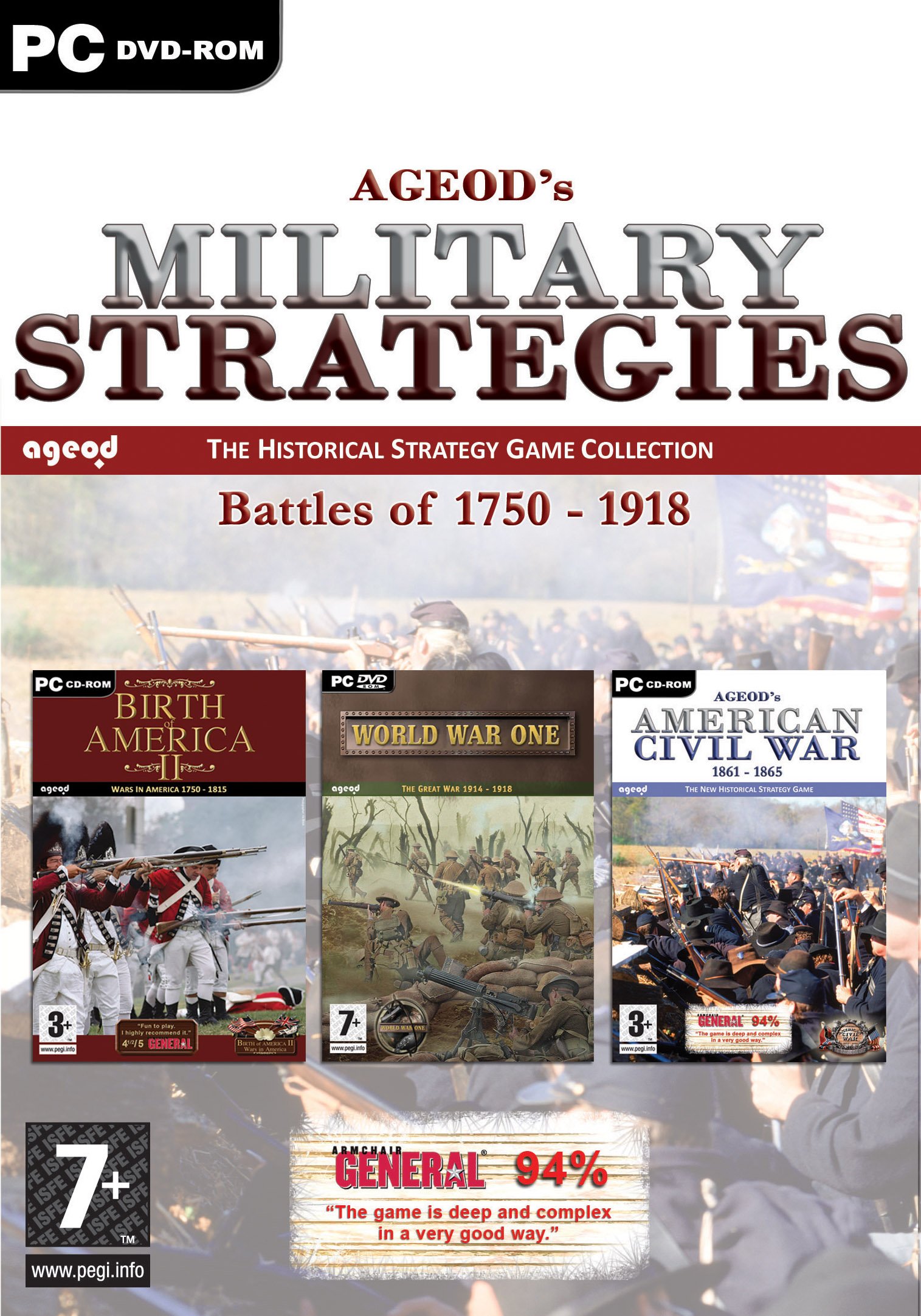 Ageod Strategy Collection: Battles of 1750-1918 (PC DVD)
