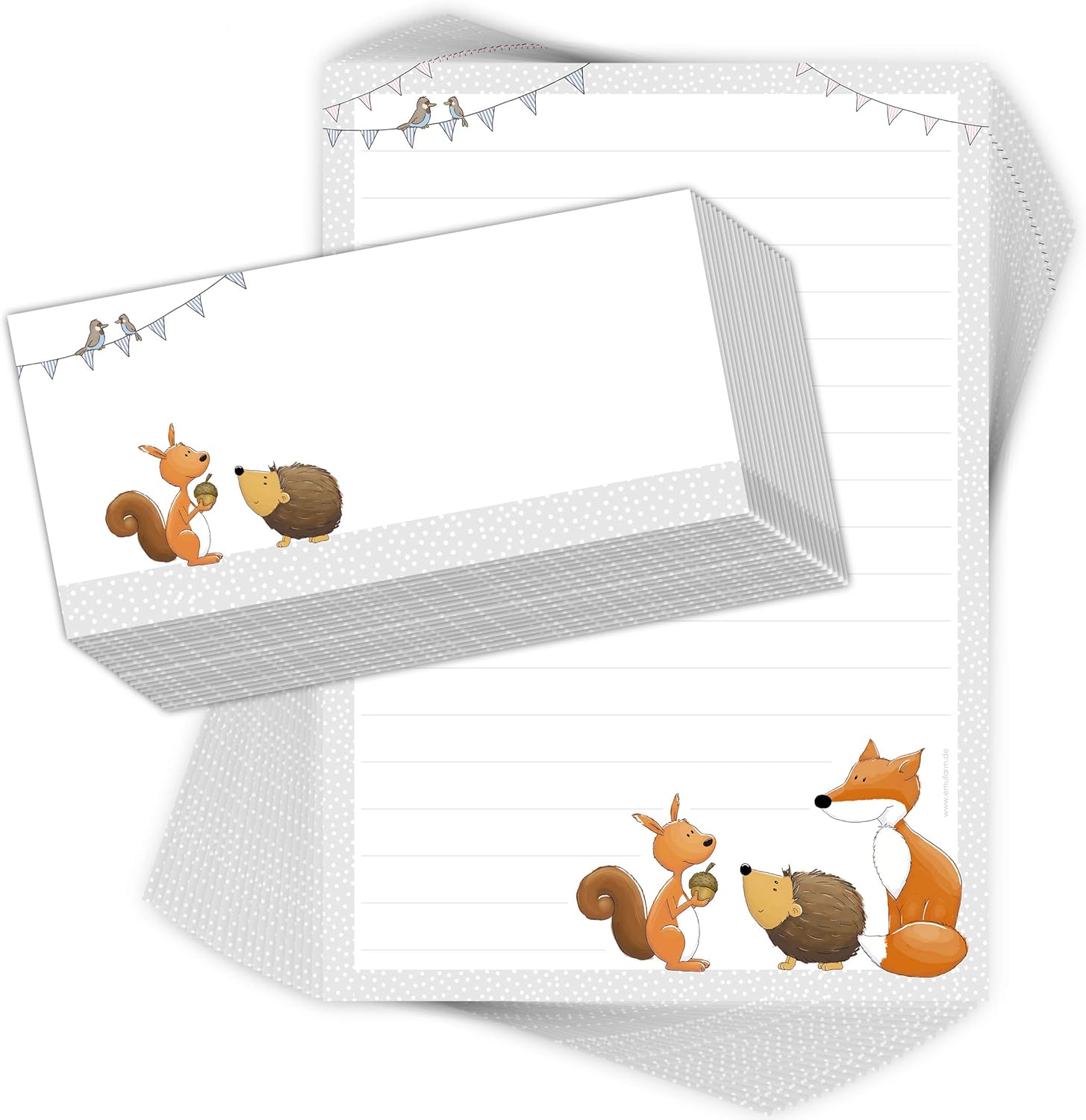 children's writing paper and envelope sets