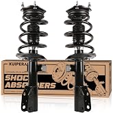 KUIPERAUTO Pair Front Complete Struts Assembly 172518 Compatible for 2009-2012 Chevy Traverse / 2008-2012 Buick Enclave / 2007-2012 GMC Acadia Replacement Coil Spring Shock Absorbers (2PCS)