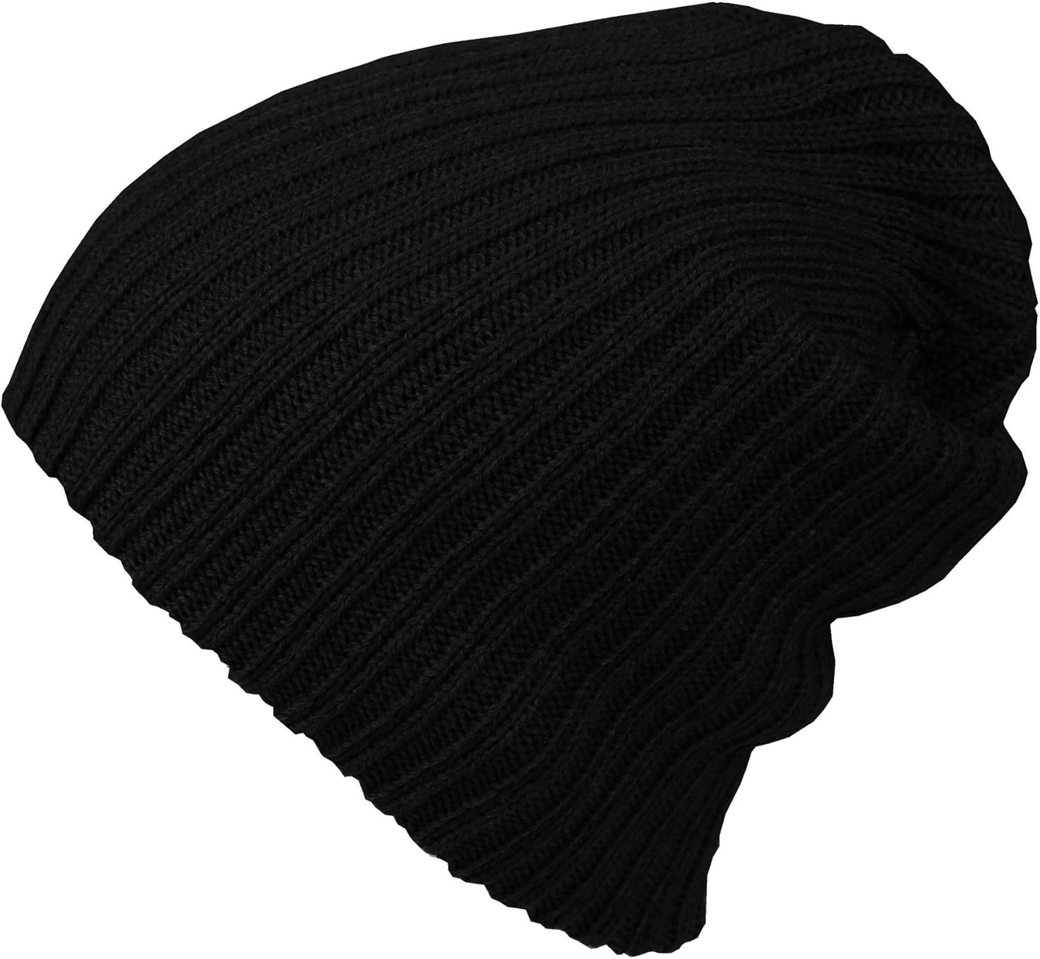 black skater beanie