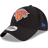 NBA New York Knicks Adult Men NBA Core Classic 9Twenty Adjustable Cap,OSFA,Black