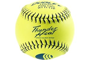 Dudley 11" USSSA Thunder Heat Leather Fastpitch Softball - pack of 12