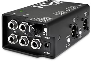 Strymon PCH Stereo Active Direct Interface DI Box with Studio Headphone Amplifier for Guitar, Pedalboards, Synth, Keyboard