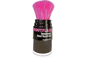 Rootflage Root Touch Up Hair Powder - Temporary Hair Color, Gray Coverage, Root Concealer, Thinning Hair Powder, Dry Shampoo- Root Shadow and Eyebrow Fill - (Basic Brown) …