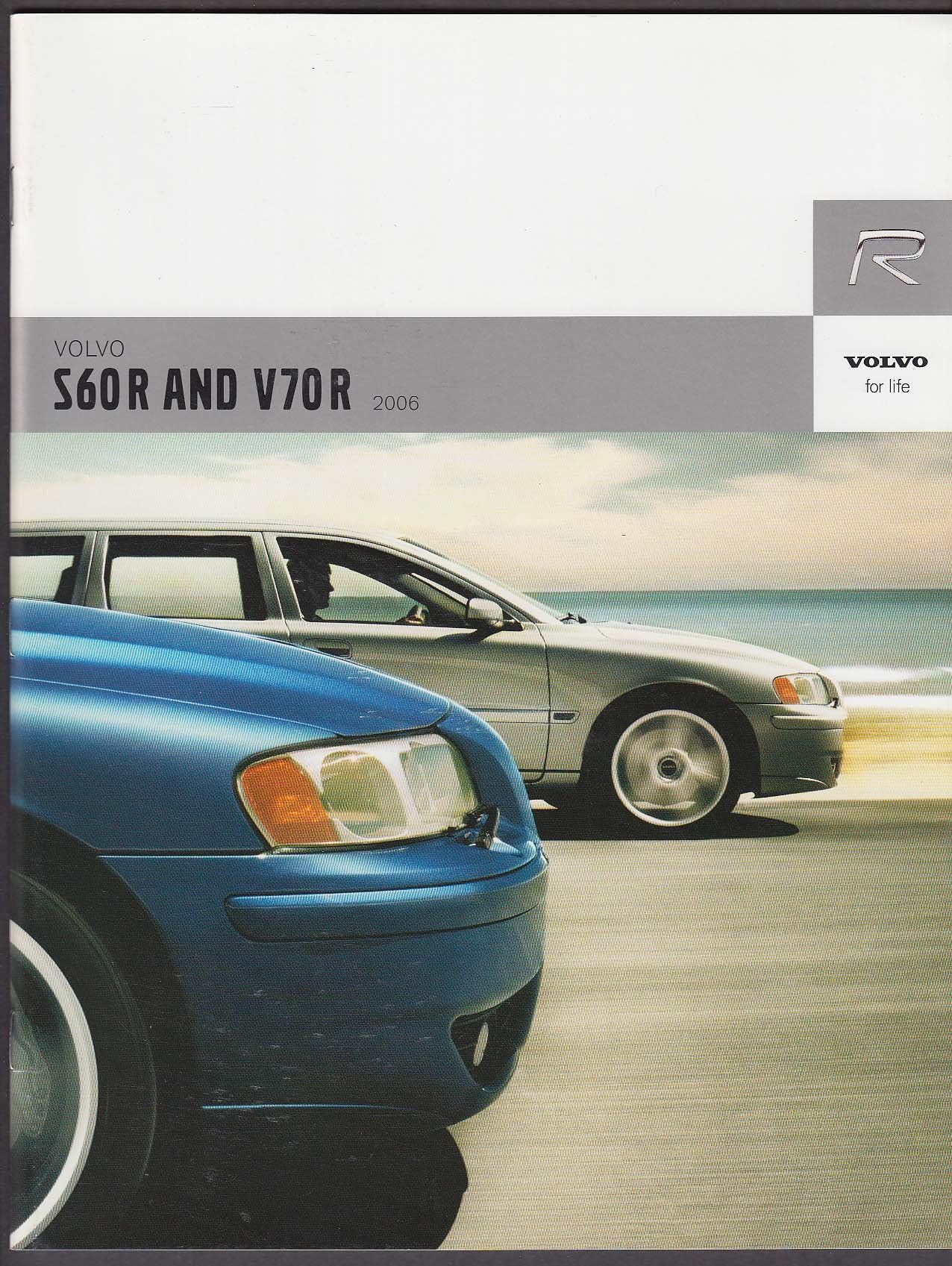 2006 Volvo S60 R & V70 R sales catalog