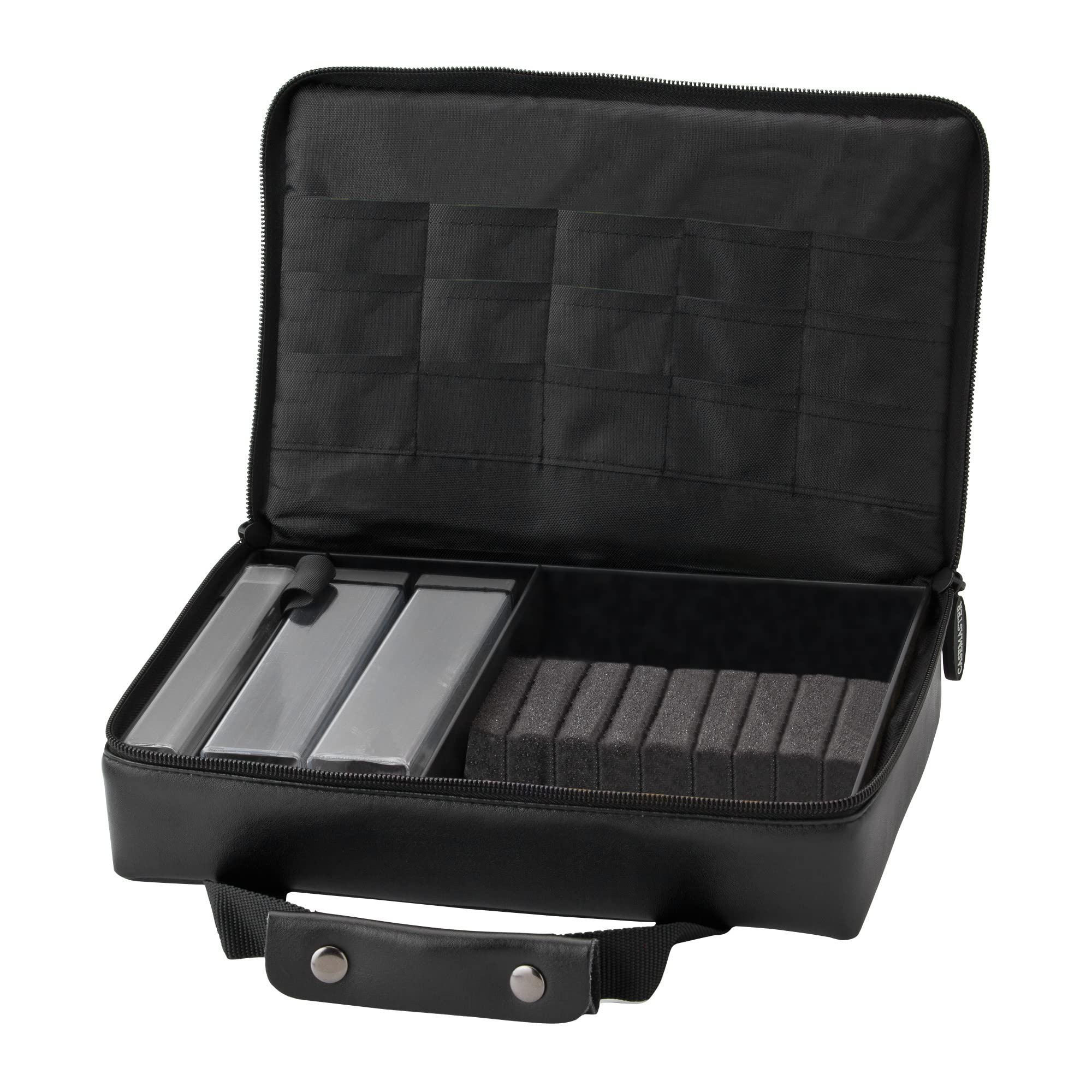 Casemaster Pro 9 Dart Leatherette Storage/Travel Case, Black