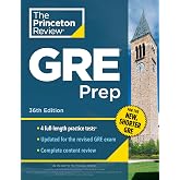 Princeton Review GRE Prep, 36th Edition: 4 Practice Tests + Review &amp; Techniques + Online Features (Graduate School Test Preparation)
