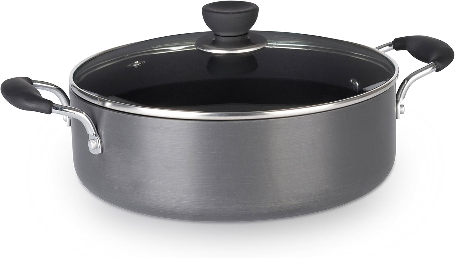 Zinel NonStick Saute Pan with Hard Anodised Induction Base, Grey, 26 cm Amazon.co.uk Kitchen