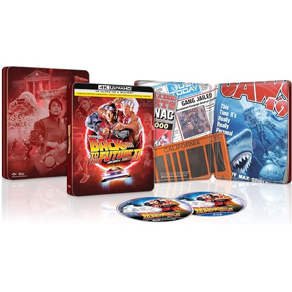 Amazon.co.jp限定】バック・トゥ・ザ・フューチャー スチールブック